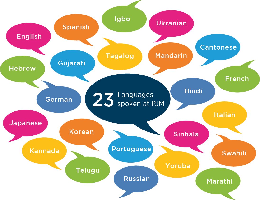 Languages at PJM